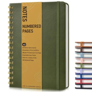 Lined Spiral Journal Notebook