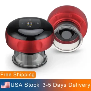 Electric Vacuum Cupping skin Scraping Massager jars
